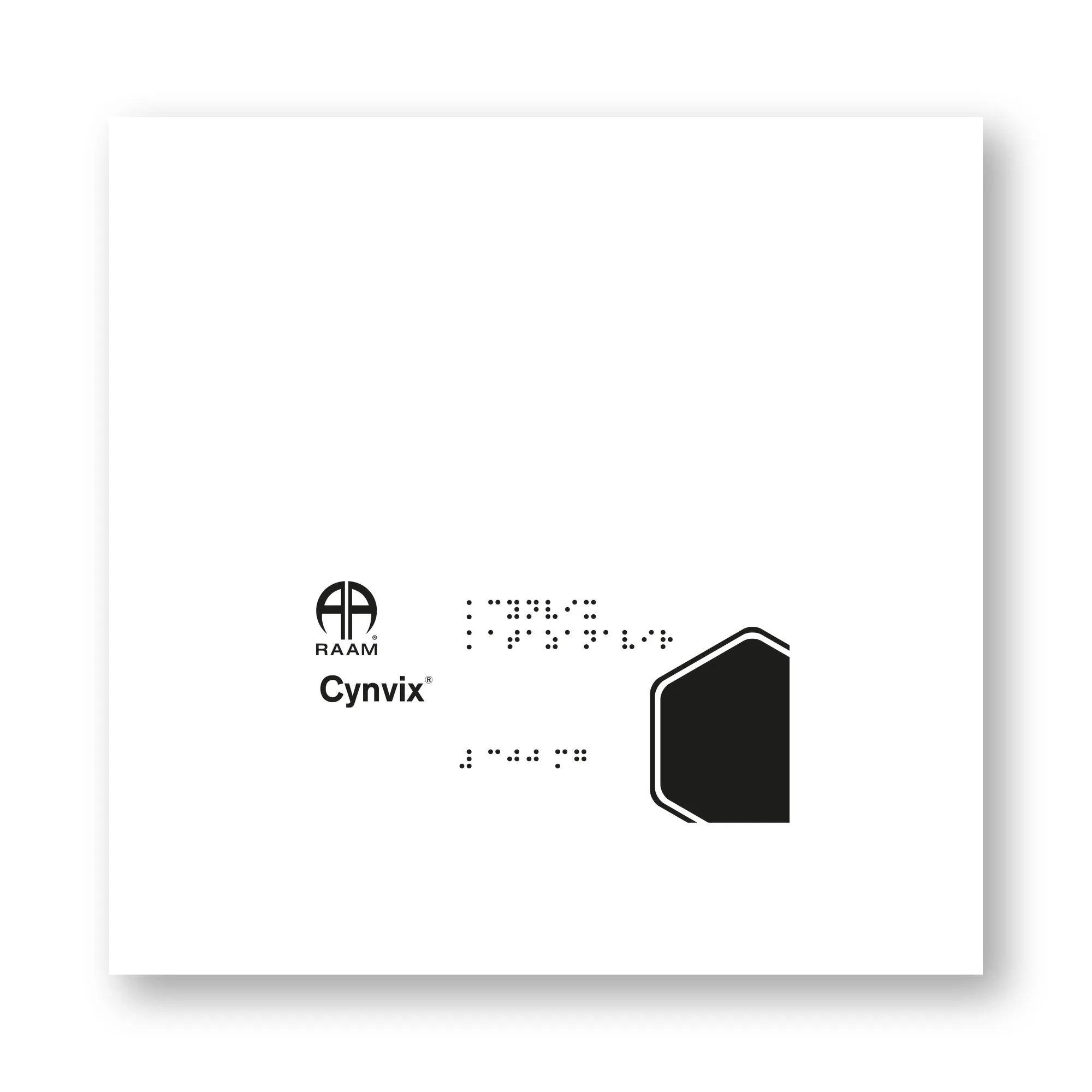 Lado lateral de la caja de Atazanavir 300 mg 30 Cápsulas CYNVIX