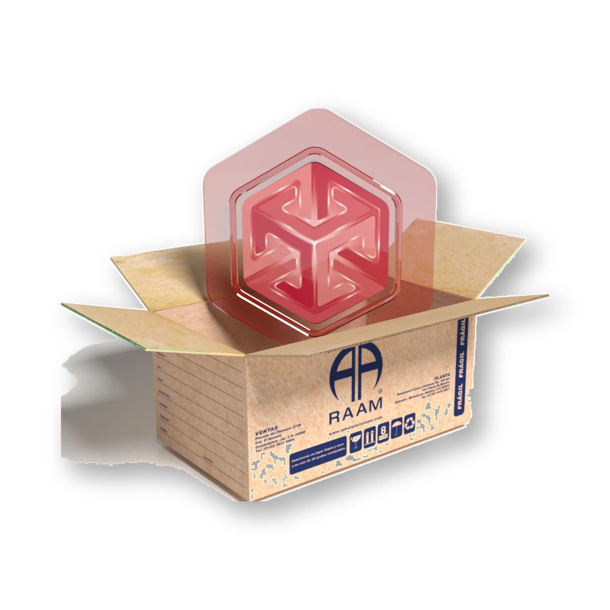 Posterior de la caja de Atazanavir 300 mg 30 Cápsulas CYNVIX