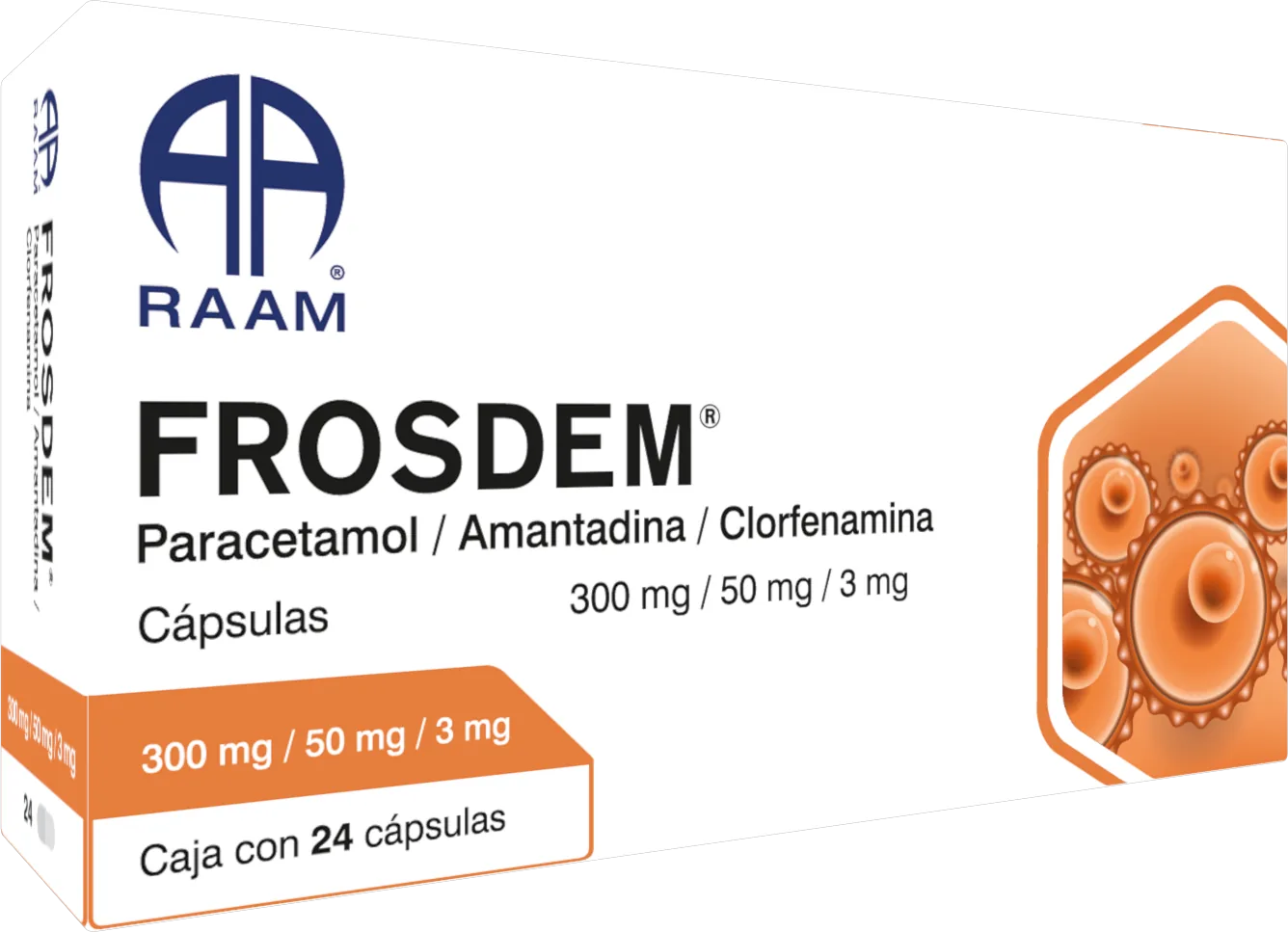 Paracetamol - Amantadina - Clorfenamina FROSDEM